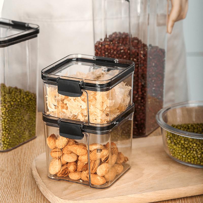 1Pc Food Storage Container With Lids Sealed Fresh Keeping Box