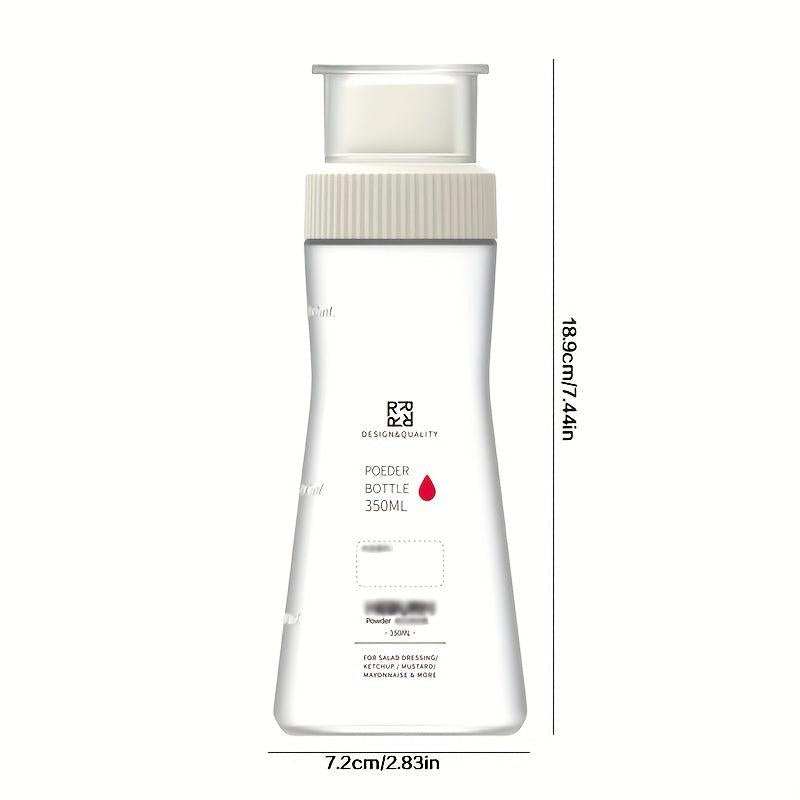 1pc Squeeze Plastic Shaker Bottle Kitchen Seasoning Shaker Sugar Powder