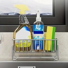 Sink Sponge Rack Hand Sanitizer Storage Basket Drain Rack Kitchen Utensil