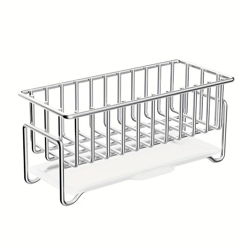 Sink Sponge Rack Hand Sanitizer Storage Basket Drain Rack Kitchen Utensil