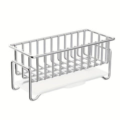 Sink Sponge Rack Hand Sanitizer Storage Basket Drain Rack Kitchen Utensil