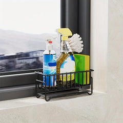 Sink Sponge Rack Hand Sanitizer Storage Basket Drain Rack Kitchen Utensil