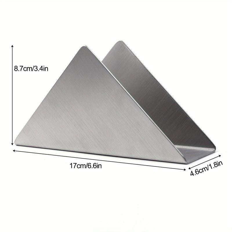 Modern Triangle Napkin Holder Stand for Car and Tabletop