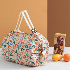 Reusable Shopping Bag Waterproof Grocery Tote Foldable Oxford Fabric