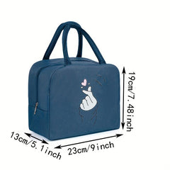 Insulated Lunch Bag Thickened Aluminum Foil Lunch Tote Waterproof Leakproof