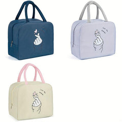 Insulated Lunch Bag Thickened Aluminum Foil Lunch Tote Waterproof Leakproof