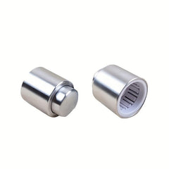 2pcs Stainless Steel Red Wine Stopper Press Type Kitchen Storage