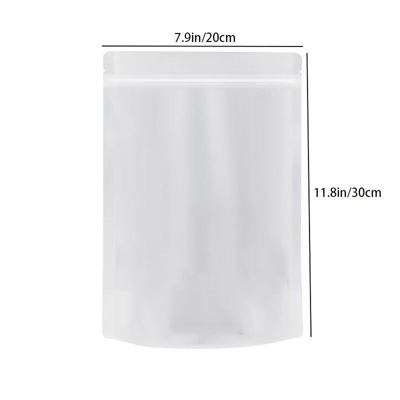 20pcs Translucent Self Sealing Bags for Dried Fruit and Snacks