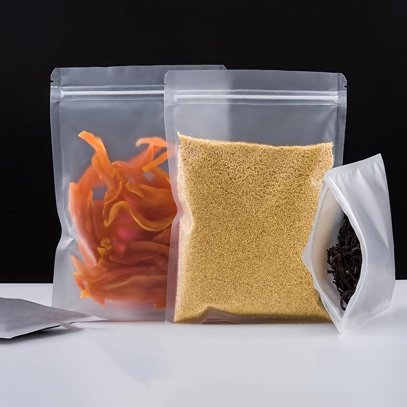 20pcs Translucent Self Sealing Bags for Dried Fruit and Snacks