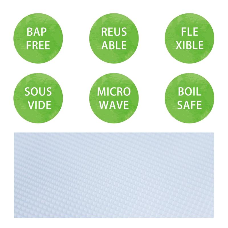 1pc Vacuum Sealer Rolls Commercial Plastic Food Vac Storage & Seal Bag Roll