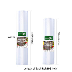 1pc Vacuum Sealer Rolls Commercial Plastic Food Vac Storage & Seal Bag Roll