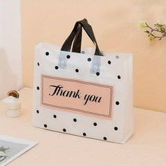 50 Thank You Bags Shopping Bags Plastic Boutique Bags