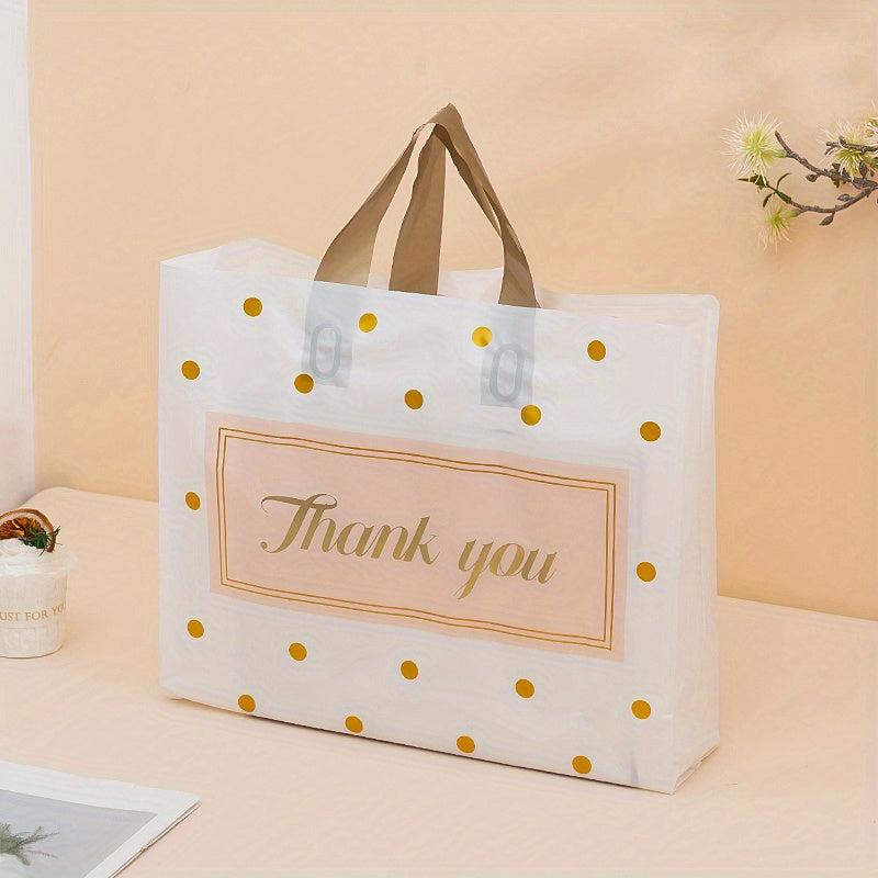 50 Thank You Bags Shopping Bags Plastic Boutique Bags