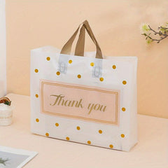 50 Thank You Bags Shopping Bags Plastic Boutique Bags