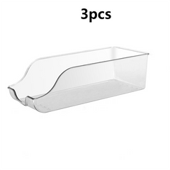 3pcs PET Multifunctional Soda Dispenser Beverage Rack for Refrigerators Freezer