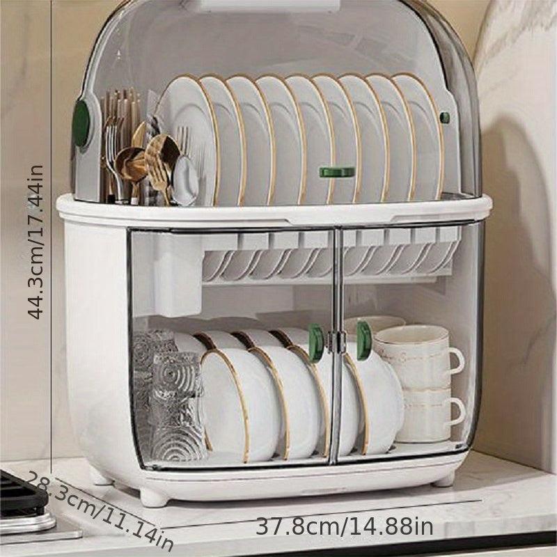 Younai Kitchen Countertop Storage Rack for Dishes Plates Bowls Chopsticks
