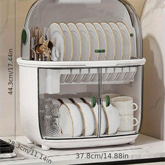 Younai Kitchen Countertop Storage Rack for Dishes Plates Bowls Chopsticks