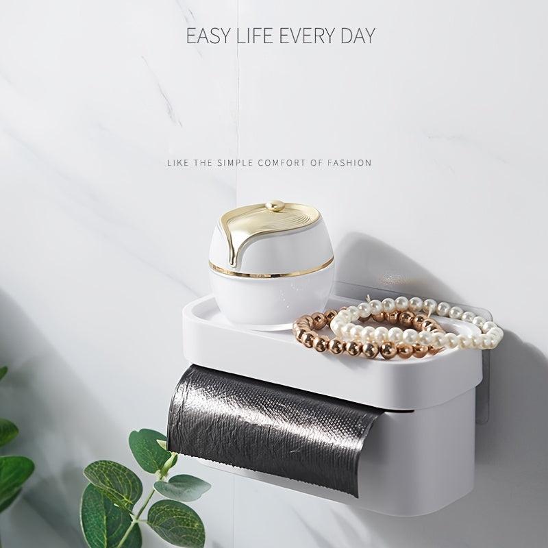 Wall Mounted Trash Bag Dispenser Organizer Conveniently Store and Dispense Garba