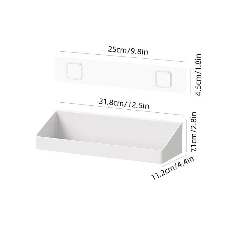 Wall Mounted Spice Rack for Seasoning Bottles Condiments Cans