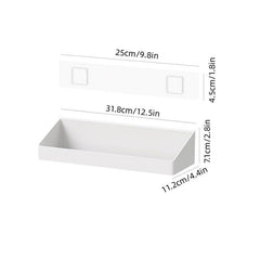 Wall Mounted Spice Rack for Seasoning Bottles Condiments Cans