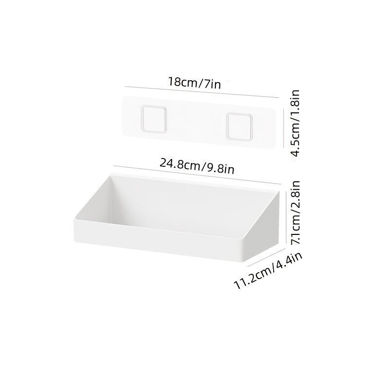 Wall Mounted Spice Rack for Seasoning Bottles Condiments Cans