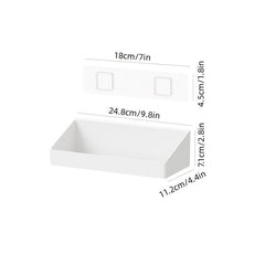 Wall Mounted Spice Rack for Seasoning Bottles Condiments Cans