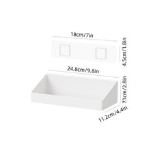 Wall Mounted Spice Rack for Seasoning Bottles Condiments Cans