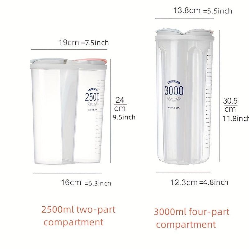 Plastic Grains & Cereals Storage Jar for Kitchen Use
