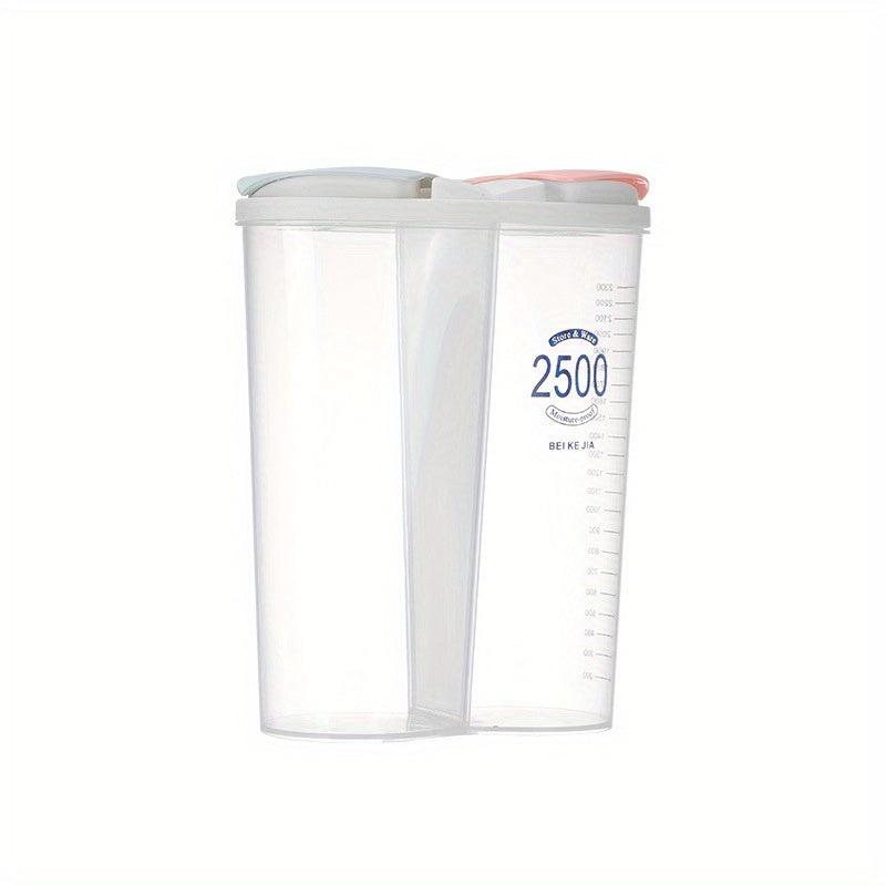Plastic Grains & Cereals Storage Jar for Kitchen Use