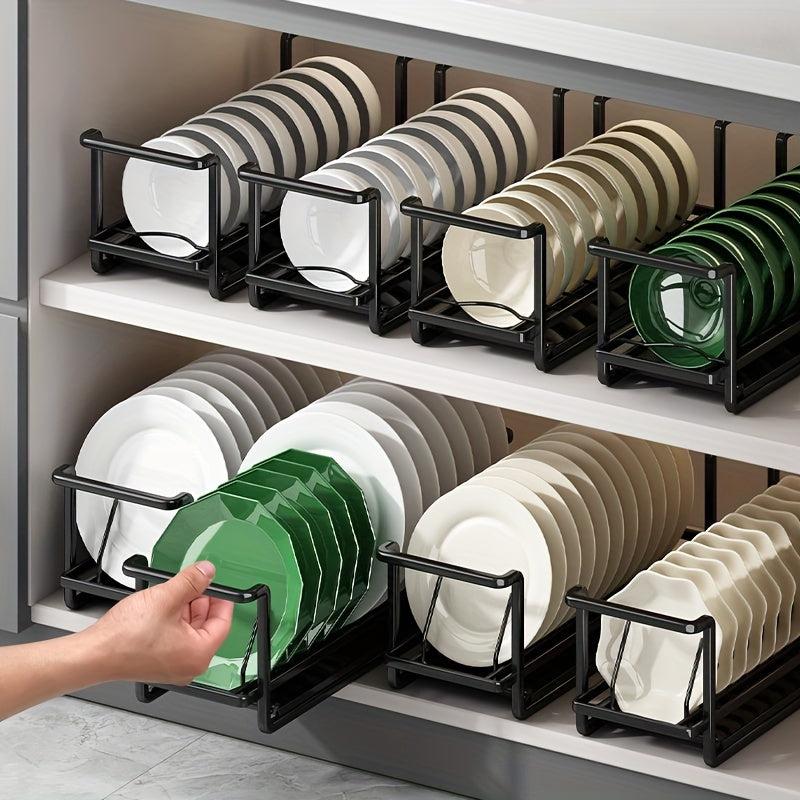 Kitchen Plate And Dish Shelf With Chopsticks Storage Cage