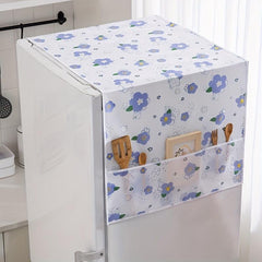 Waterproof Refrigerator Cover Protects Appliance from Dust & Spills