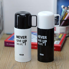 Insulated Stainless Steel Vacuum Flask 17oz Travel Thermal Cup