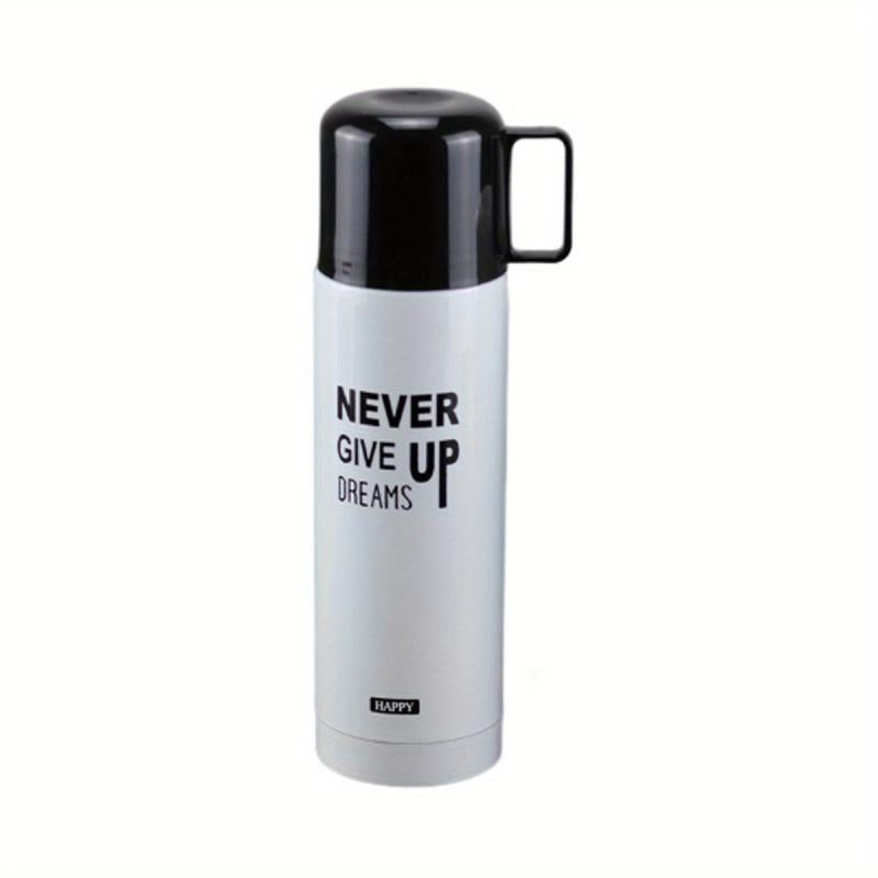 Insulated Stainless Steel Vacuum Flask 17oz Travel Thermal Cup