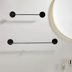 Wall-mounted Kitchen Bathroom Towel Rack Storage