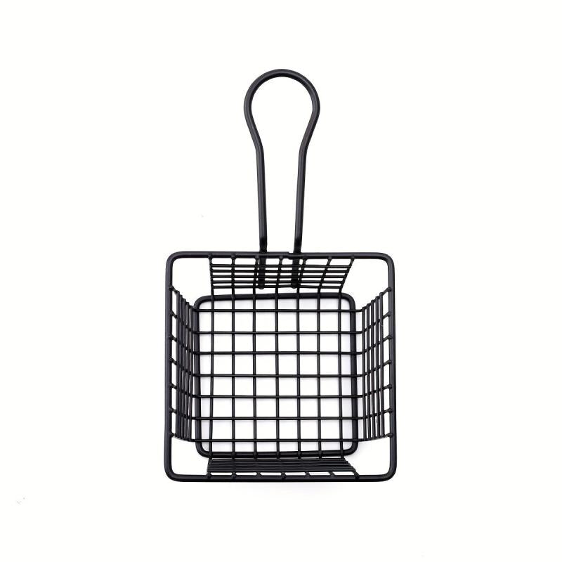Stainless Steel Mini Fried Food Basket for French Fries & Kitchen Storage