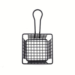 Stainless Steel Mini Fried Food Basket for French Fries & Kitchen Storage
