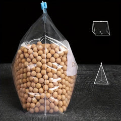 40pcs Reusable Storage Zipper Bag Leak Proof Freezer Bag for Liquid