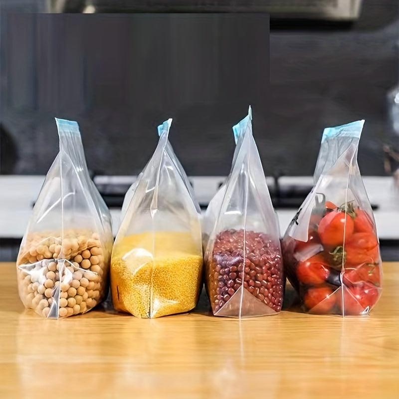 40pcs Reusable Storage Zipper Bag Leak Proof Freezer Bag for Liquid