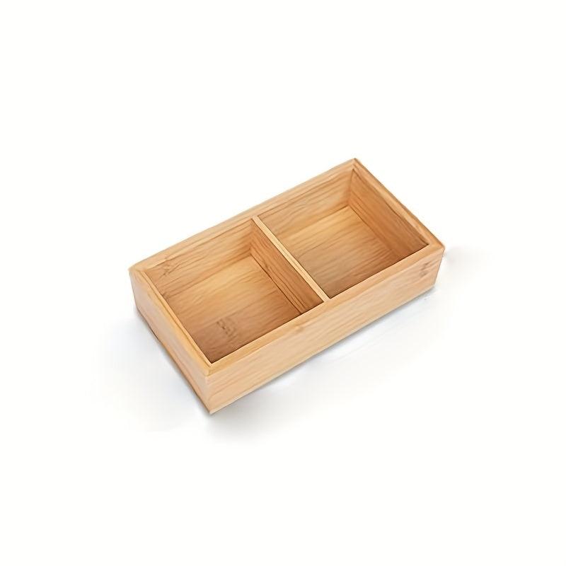 Bamboo & Wood Dried Fruit Box Snack Box Hotpot Restaurant Serving Plates