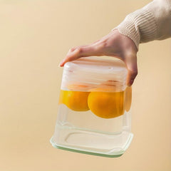 17pcs Plastic Transparent Fresh Keeping Box Kitchen Storage