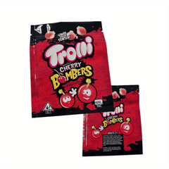 10 Pcs Red Self Sealing Plastic Bags Resealable Packaging Bag