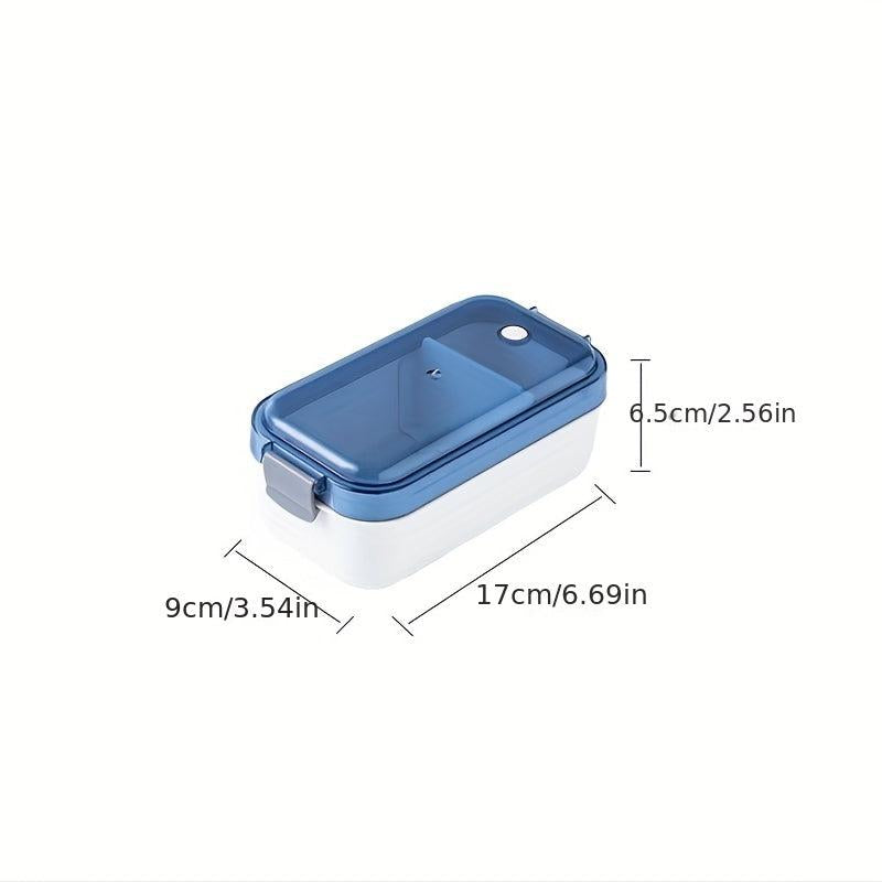 Japanese Style Divided Bento Box Microwave Safe Lunch Box for One Person