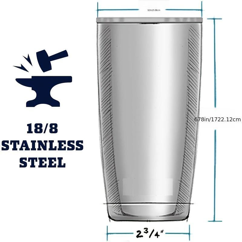 Vacuum Insulated Tumbler With Lid, 20oz