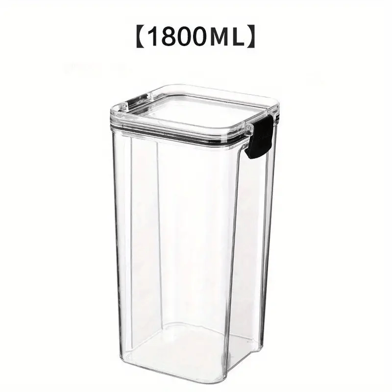 Sealed Plastic Food Storage Box Candy Jars With Lids