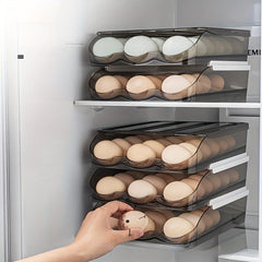 1pc Refrigerator Egg Storage Box Creative Kitchen Food Sorting Rack