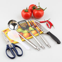 Camping Kitchen Utensil Set with Carry Bag for Outdoor Picnic BBQ Hiking Travel