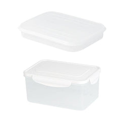Kitchen Refrigerator Organizer Storage Box with Compartments