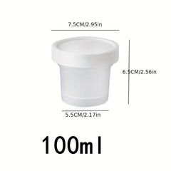 5pcs DIY Ice Cream Packaging Boxes Coconut Milk Pudding Cups Mousse Yogurt
