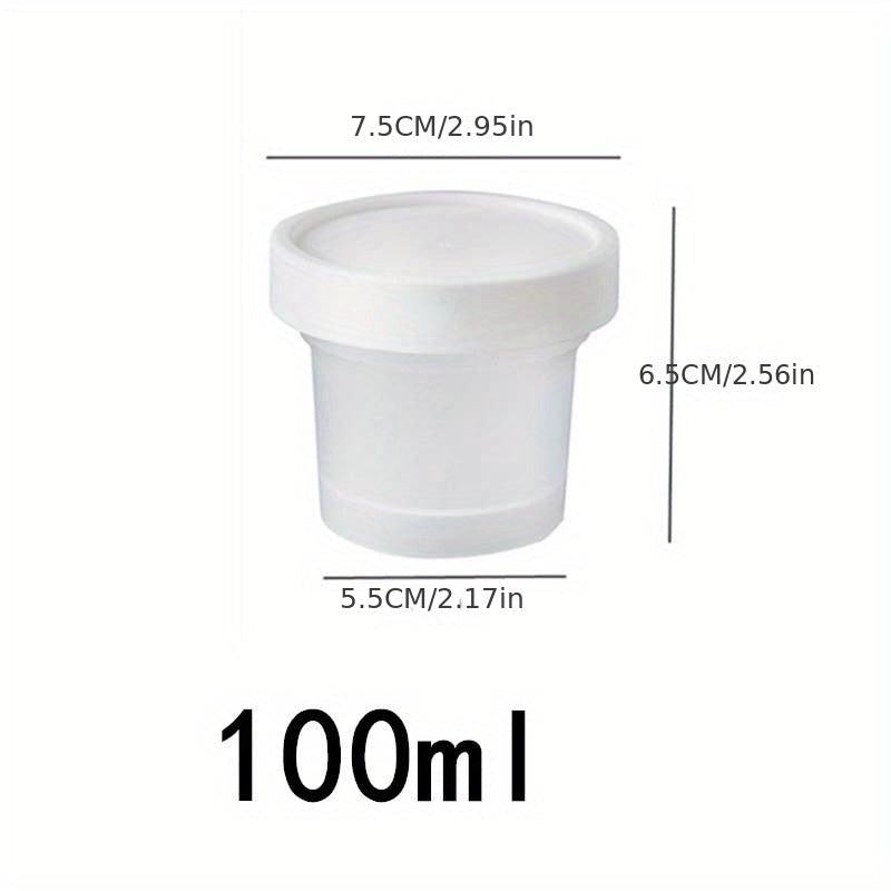 5pcs DIY Ice Cream Packaging Boxes Coconut Milk Pudding Cups Mousse Yogurt