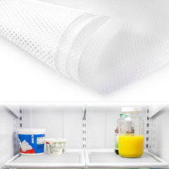 8pcs Refrigerator Liners Mats for Glass Shelves Washable Fridge Shelf Covers Pad